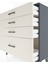 Arges Şifonyer 4 Çekmeceli 88X30X96 Antrasit-Aytaşı 5