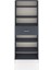 Arges Dolap 5 Raflı Tek Çekmeceli 88X30X221 Antrasit-Antrasit 1