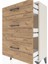 Arges Komodin 3 Çekmeceli 60X30X96 Aytaşı-Çam 5