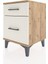Hyperion Komodin 2 Çekmeceli 44X44X64 Çam-Aytaşı 3