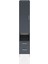 Hyperion Dolap 4 Raflı 2 Çekmeceli Tek Kapaklı 44X44X221 Antrasit-Antrasit 1