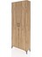 Arges Dolap 4 Raflı 2 Kapaklı 88X30X221 Çam-Çam 3