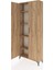 Arges Dolap 4 Raflı 2 Kapaklı 88X30X221 Çam-Çam 4