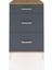 Hyperion Komodin 3 Çekmeceli 60X44X96 Çam-Antrasit 1