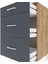 Hyperion Komodin 3 Çekmeceli 60X44X96 Çam-Antrasit 5