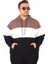 Büyük Beden Kapüşonlu 3ip Sweat Mg 25725 Vizon 2