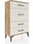 Arges Komodin 4 Çekmeceli 60X30X96 Çam-Aytaşı 2