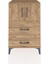 Hyperion Komodin Tek Raflı 2 Çekmeceli 2 Kapaklı 60X44X96 Çam-Çam 1