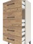 Arges Komodin 4 Çekmeceli 44X30X96 Aytaşı-Çam 5