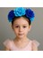 Blue Rose Crown- Mavi & Saks Gül Tacı 1