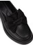 Kadın Siyah Fiyonk Detaylı Loafer Ayakkabı - K1465ZSYHC01 4