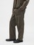 Erkek Haki Canvas Baggy Carpenter Jean Pantolon 5