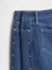Kız Çocuk Koyu Mavi Kids High Rise Studded '70S Flare Jean Pantolon 2