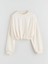 Yeni Sezon Bisiklet Yaka Basic Kız Çocuk Sweatshirt 3