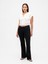 Kadın Siyah Curvy Low Rise Long & Jean Pantolon 1