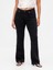 Kadın Siyah Curvy Low Rise Long & Jean Pantolon 7