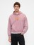 Erkek Pembe Heavyweight Oversized Logo Sweatshirt 1