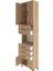 Arges Dolap 3 Raflı 4 Çekmeceli 4 Kapaklı 60X30X243 Çam-Çam 4