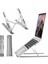 Yükseklik Ayarlı Katlanabilir Laptop Tablet Laptop Ayarlayıcı 7 Kademeli (Gümüş) 1