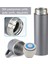Üç Bardaklı Termos- Paslanmaz Çelik - Vacuum Flask Set- 12 Saat Sıcak ve Soğuk Korumalı 3