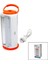 Üçgen Dikey Model El Feneri Lamba 3 Parça Tube Tüp LED - 54SMD Fiş Şarjlı - Powerbank - Solar Giriş Soketli (4172) 1