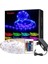 Renk Rgb Şerit LED Işık, Ir Kumandalı, Renk Değiştiren Esnek LED Aydınlatma, Ev, Dekor ve Parti Için (2.5 Metre) 1