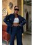 Gömlek ve Palazzo Pantolon Klasik Denim Takım 10070 7