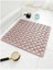 Kaydırmaz Duşakabin ve Duş Paspası Kare Bubble 54 x 54 cm Pembe Renk SEA149P 1