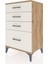 Hyperion Komodin 4 Çekmeceli 60X44X96 Çam-Aytaşı 3