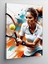 Kanvas Tablo Tenis Oynayan Kadın 100 x 140 CNVSDKEY-126087-100-140 1