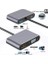 CF02 Uyumlu Type-C™ To 4K Ultra Hd 1080P Hdmı/vga/pd Şarj/usb 3.0 4ın1 Çevirici Hub 3