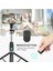 ve Selfie Çubuğu P170 Uzaktan Kumandalı Cep Telefonu Yüksekliği Ayarlanabilir Masaüstü Portatif Taşınabilir Iç ve Dış Mekan Evde Tatilde Kampda Kullanım 2
