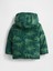 Erkek Bebek Yeşil Cozy Puffer Şişme Mont 2