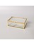 Laveta 18X13X6 cm Dekoratif Kutu Gold 1