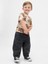 Erkek Bebek Bej Pull-On Barrel Jean Pantolon 1