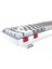 Yoru Mını Gri/beyaz Type-C Bağlantılı Outemu Red Swich Q Mekanik Gaming Oyuncu Klavye 2