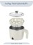 SCO-5063 Çok Fonksiyonlu Buharlı Pişirici – 1 Litre Kapasite, Paslanmaz Gizli Rezistans, Temperli Cam Kapak 2