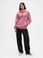 Erkek Açık Pembe Vintagesoft Arch Gap Logo Sweatshirt 4