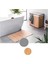 Kahverengi, Su Geçirmez, Çok Amaçlı Kaymaz Banyo Paspası 50X120 cm 3