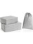 Textile 3&apos;lü Gri Renk Bavul Içi Düzenleyici Set 1