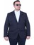 Mocgrande Erkek Büyük Beden 4 Drop Blazer Zaha Ceket 500603 Lacıvert 1