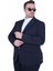 Mocgrande Erkek Büyük Beden 4 Drop Blazer Zaha Ceket 500603 Lacıvert 3