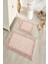 Yumuşak Pamuklu Paspas ve Klozet Takımı, Pudra Renk, Konfor ve Şıklık Bir Arada 2