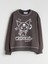 Yeni Sezon Bisiklet Yaka Kuromi Baskılı Kız Çocuk Sweatshirt 1
