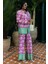 Etnik Desen Chanel Saten Takım 10028 R8-J-K5 6