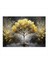 Altın Rengi Ağaç Desenli Mdf Tablo, 25CM x 35CM 1