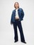 Kadın Lacivert Low Rise Long & Lean Jean Pantolon 4