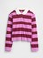 Kız Çocuk Lila Oversized Rugby Polo T-Shirt 1
