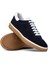 Erkek Lacivert Hakiki Süet Sneaker Ayakkabı - 01997MLCVC03 3