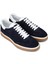 Erkek Lacivert Hakiki Süet Sneaker Ayakkabı - 01997MLCVC03 4